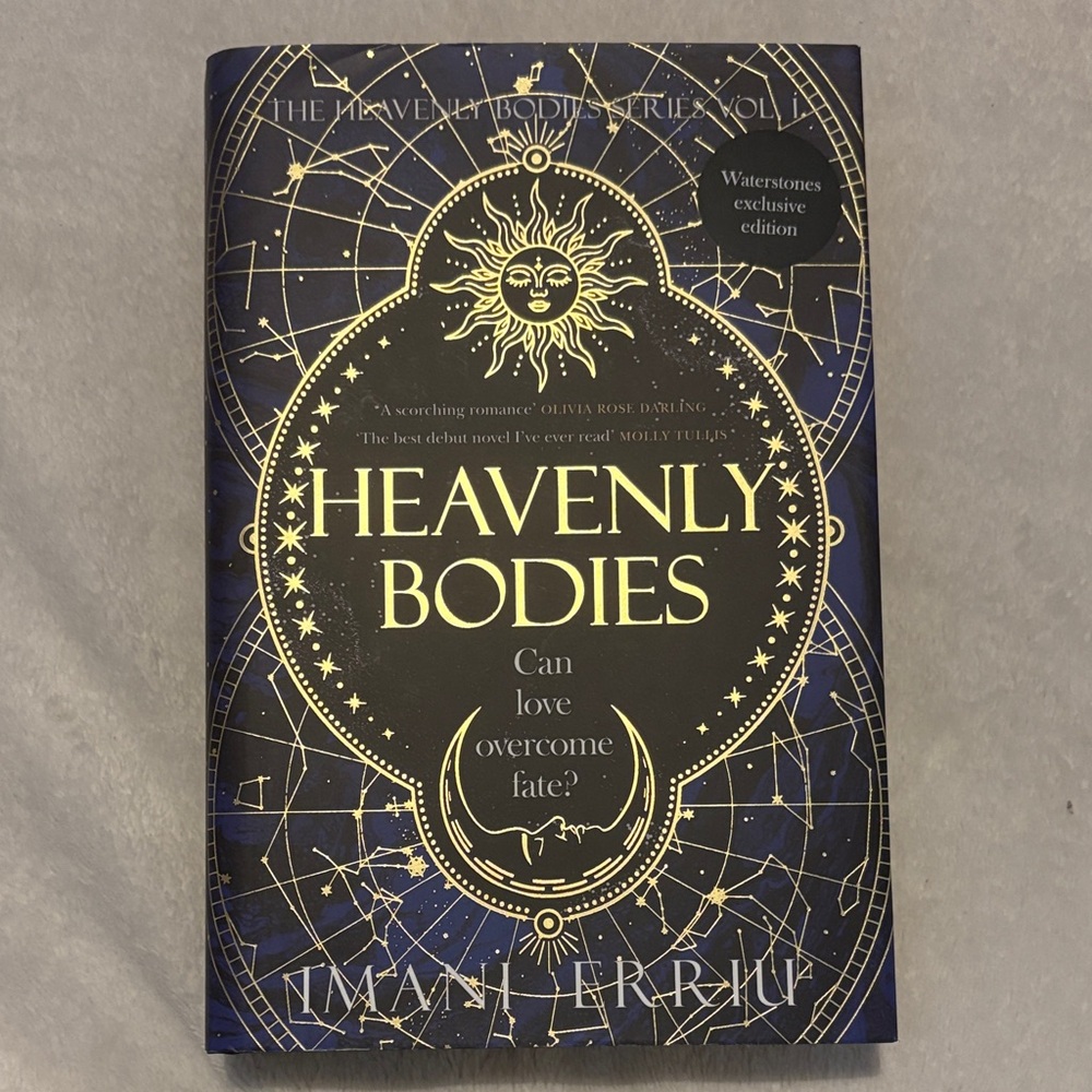 Heavenly Bodies Book - Blue and Gold